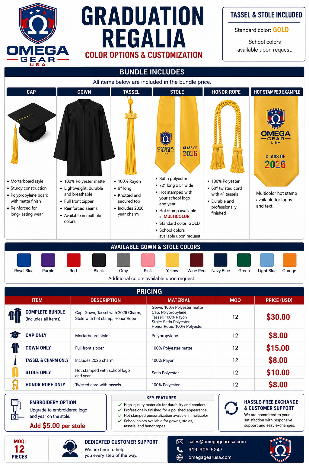 Graduation Essentials Bundle