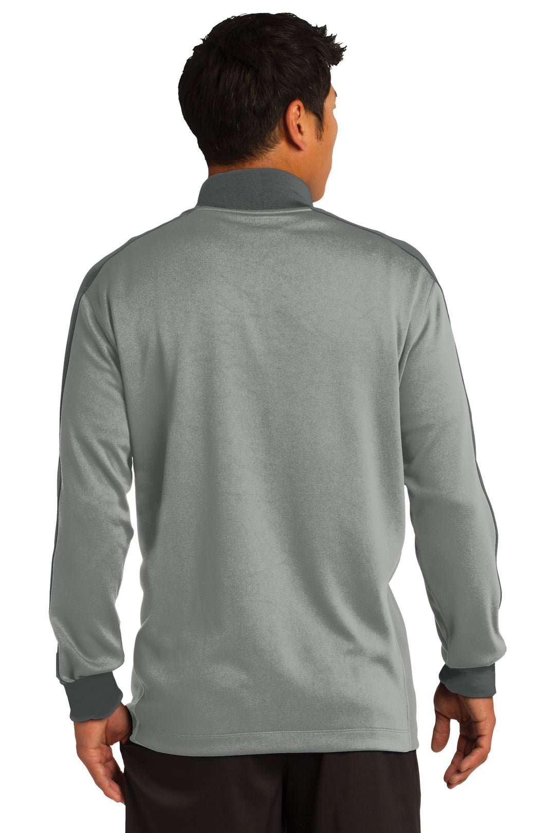 Ath Gy H/Dk Gy Nike Dri-FIT 1/2-Zip Cover-Up. 578673