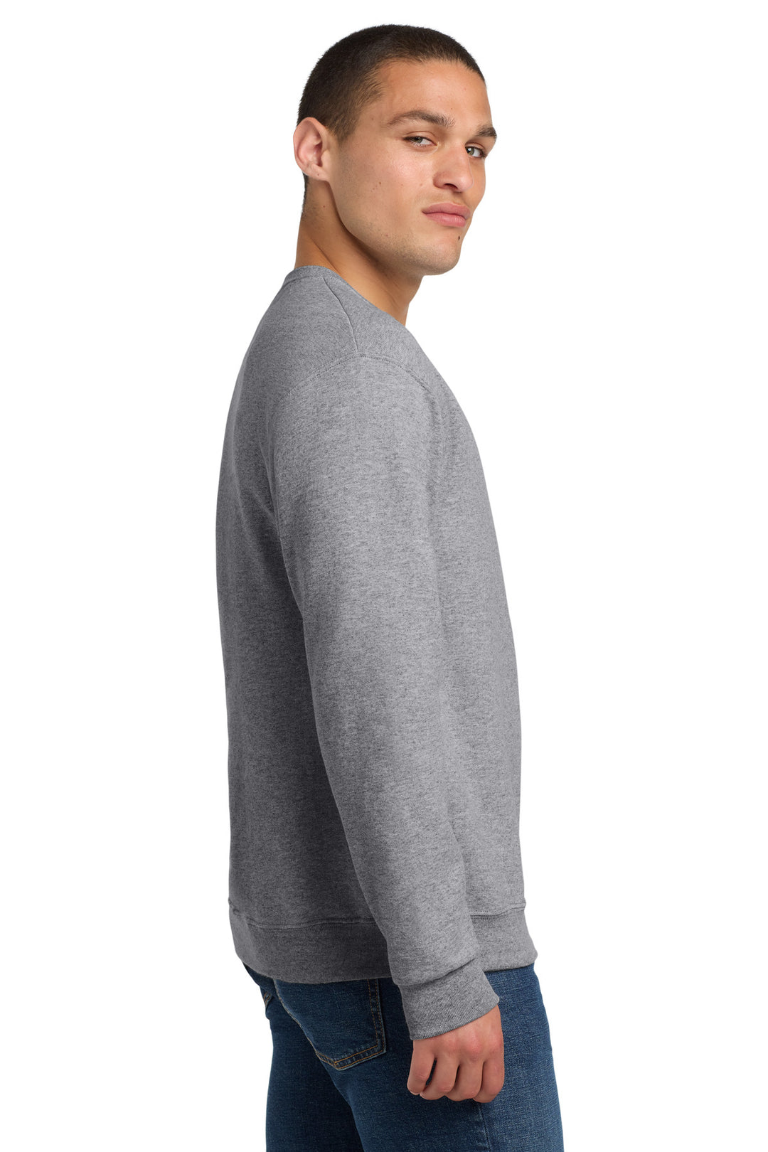 AthlHthr Jerzees - NuBlend Crewneck Sweatshirt. 562M