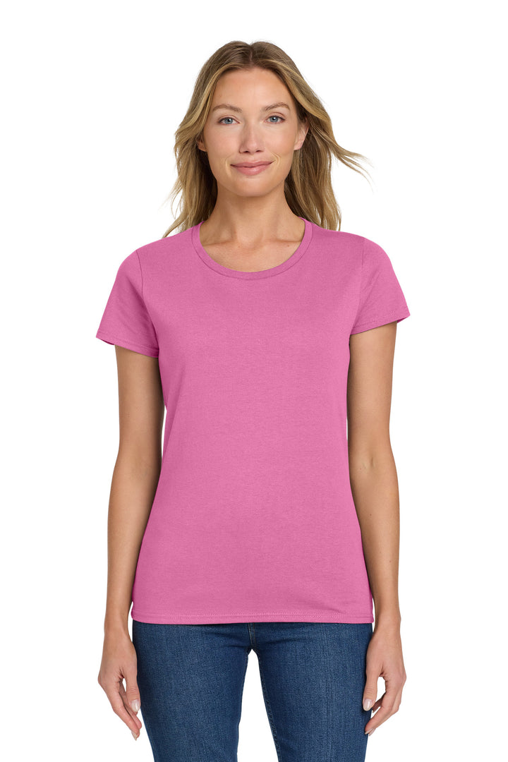 Azalea Gildan Women's Heavy Cotton 100% Cotton T-Shirt. 5000L
