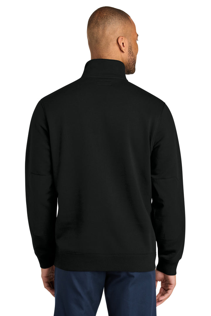 Black CornerStone 12-Oz. Tough Fleece Job Shirt CSF635