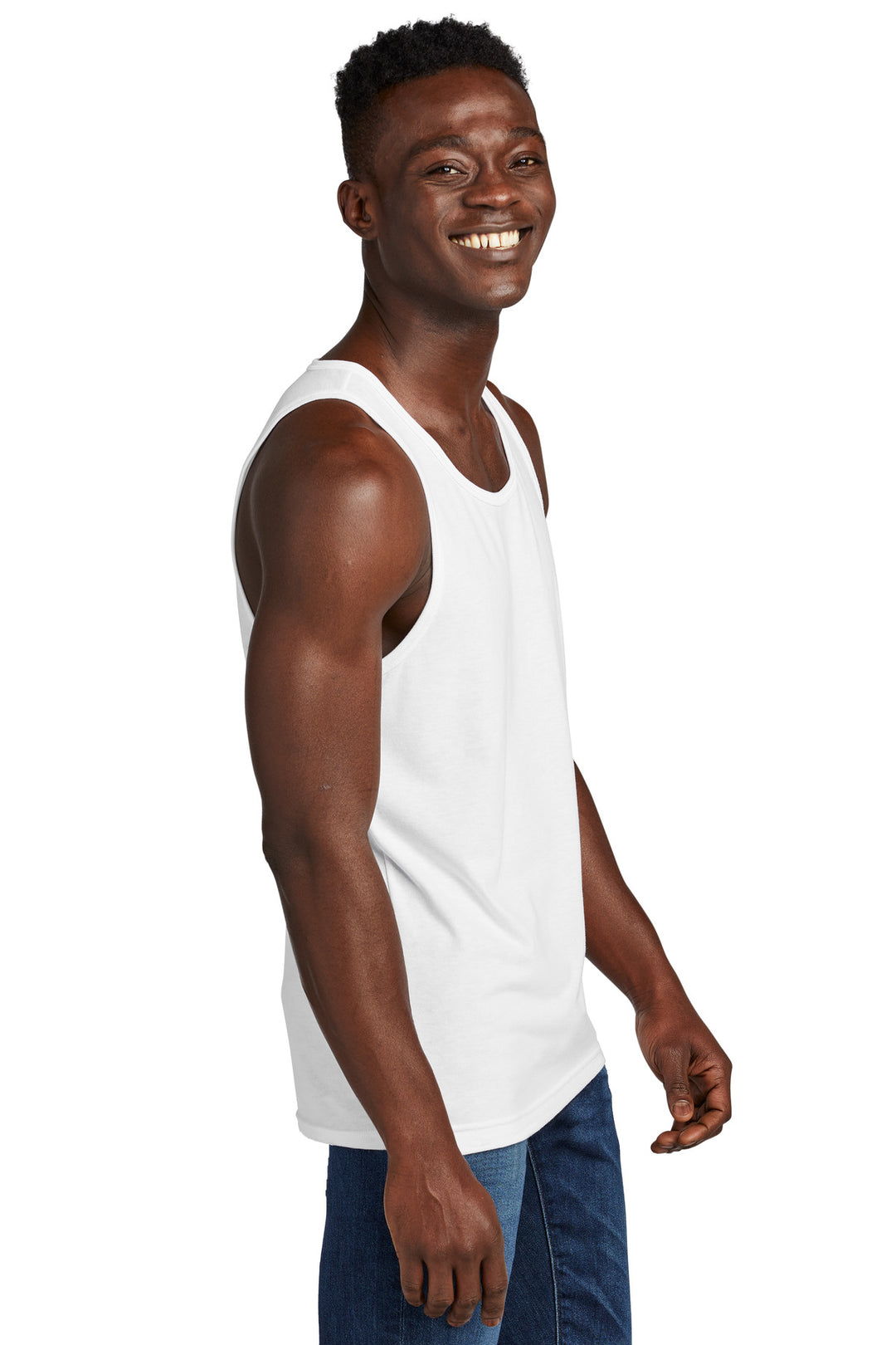 BrtWhite Allmade Unisex Tri-Blend Tank AL2019