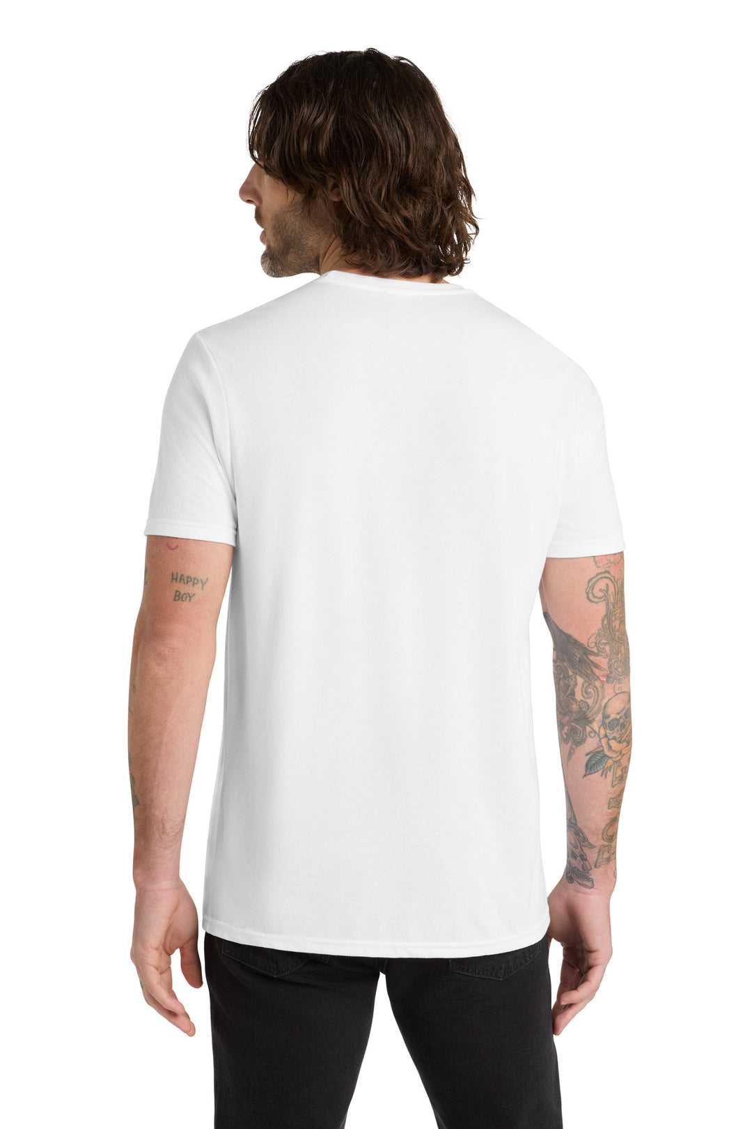 BrtWhite Allmade Unisex Tri-Blend Tee AL2004