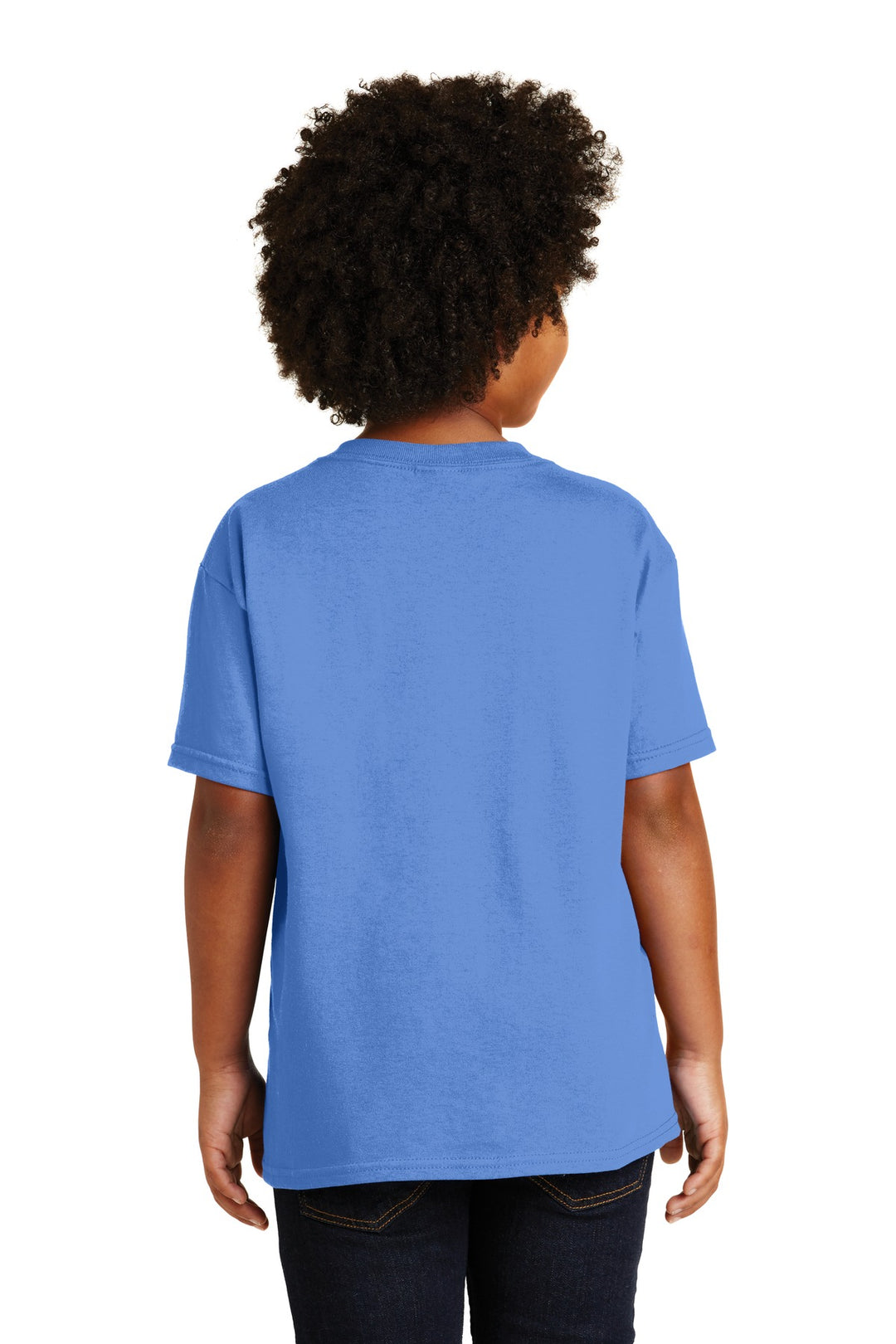 Carolina Blue Gildan - Youth Heavy Cotton 100% Cotton T-Shirt. 5000B