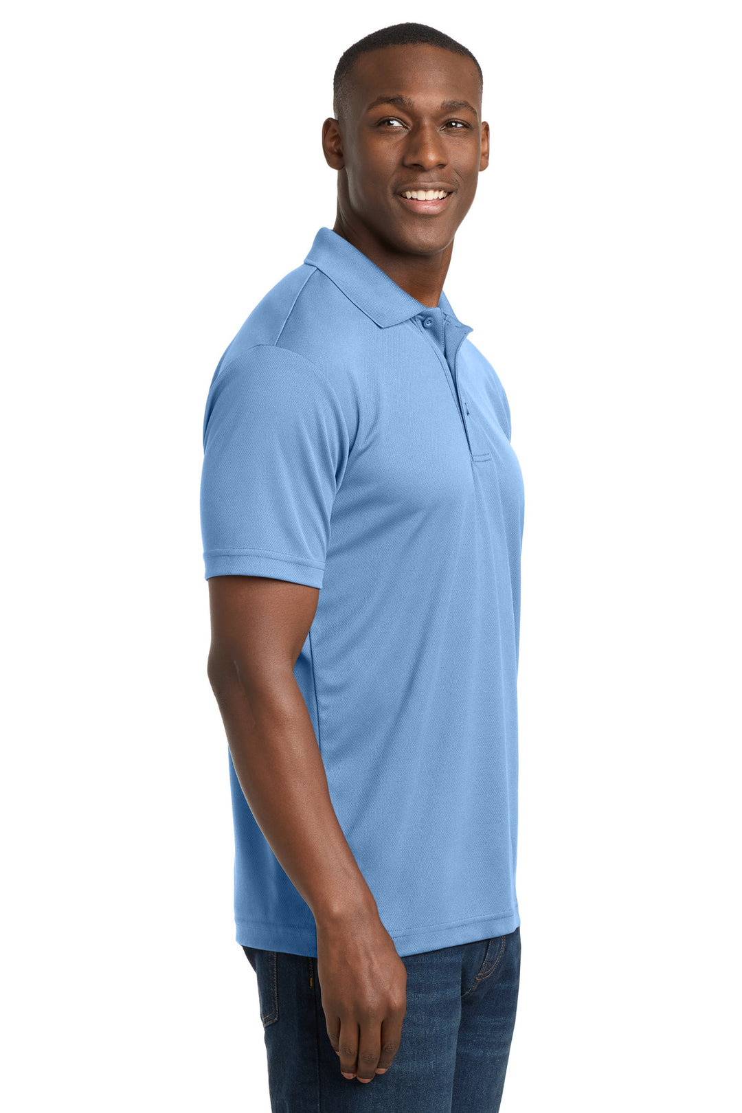 CarolinaBl Sport-Tek PosiCharge RacerMesh Polo. ST640