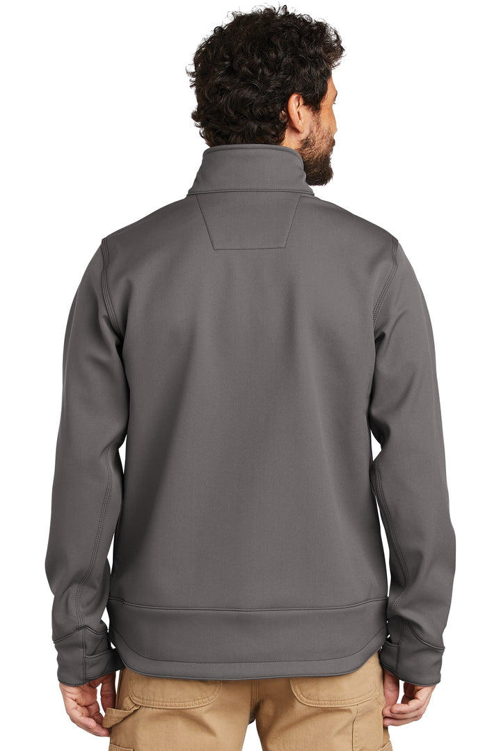 Charcoal Carhartt Crowley Soft Shell Jacket. CT102199