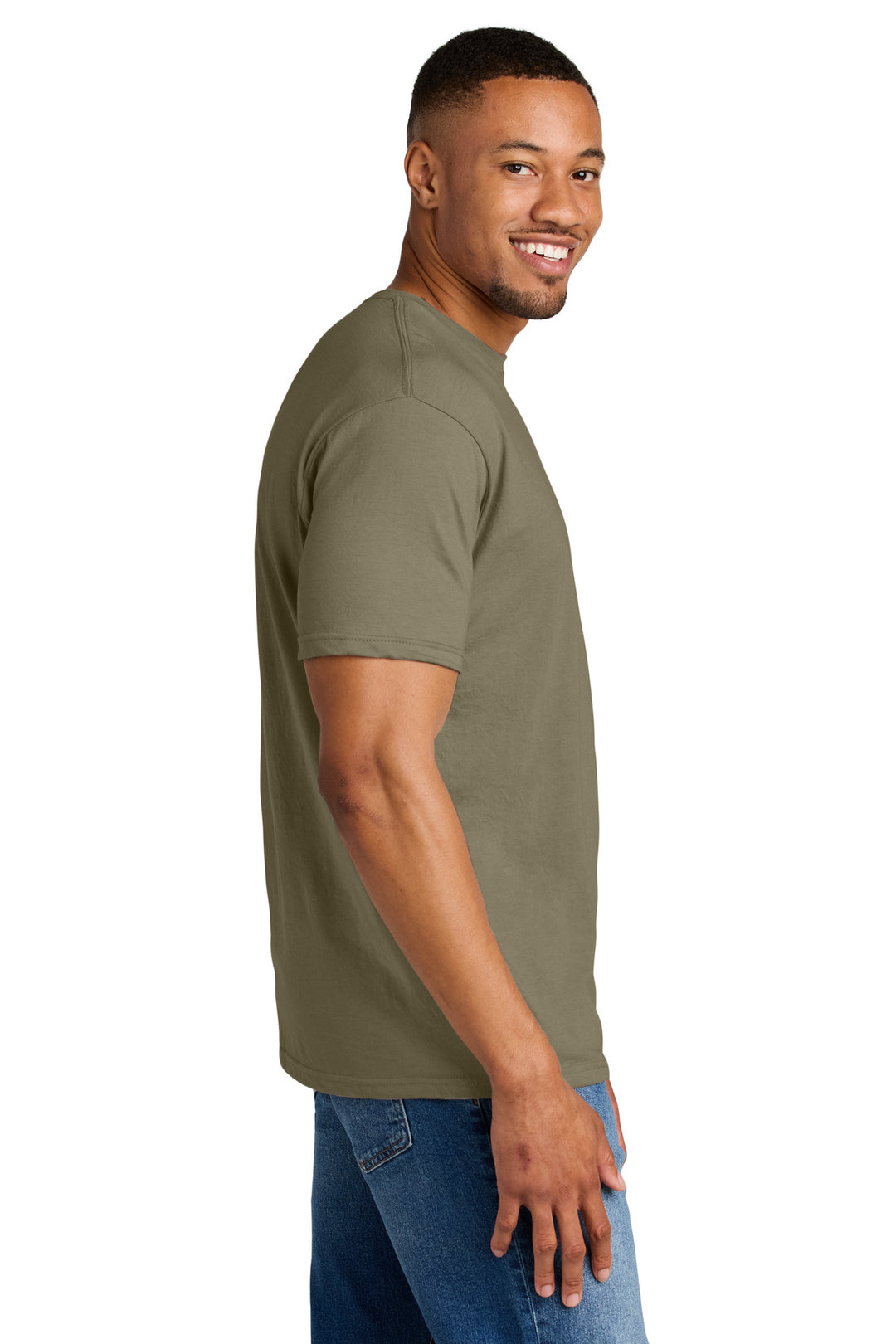 DuneMist Gildan Softstyle CVC Tee 64000CVC