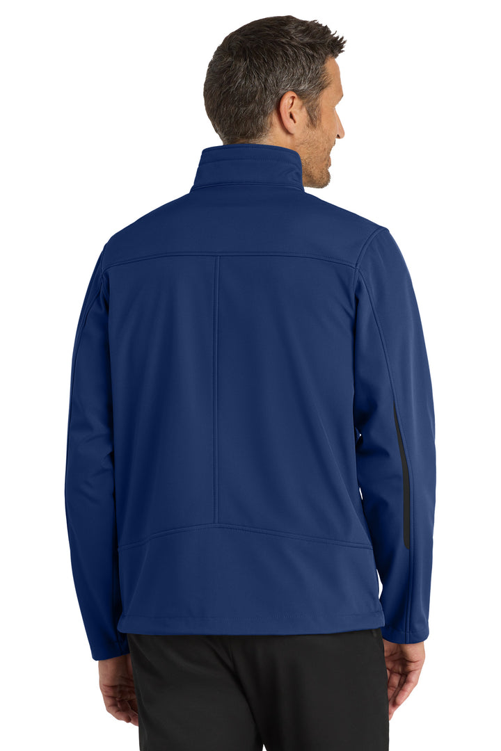 Estate Blue Port Authority Welded Soft Shell Jacket. J324