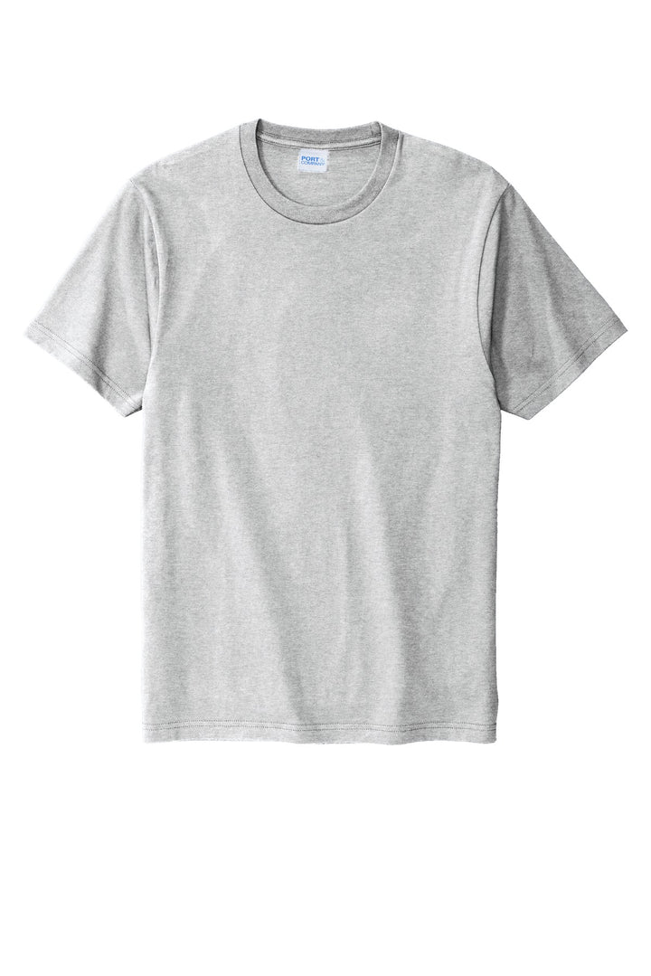 Front View of Ash Port & Company Bouncer Tee PC600