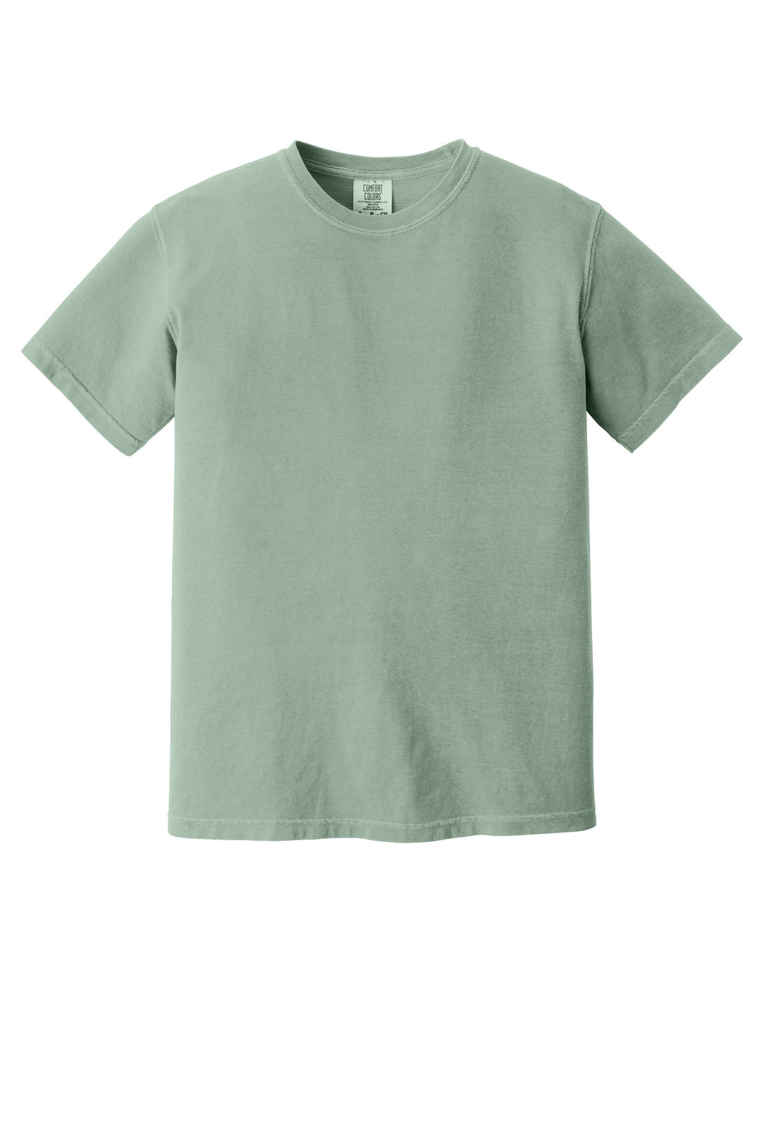 Front View of Bay COMFORT COLORS Heavyweight Ring Spun Tee. 1717