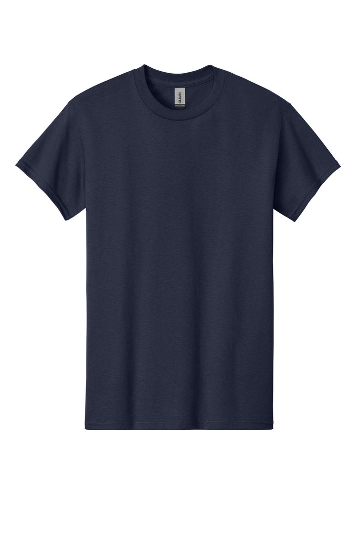 Front View of Blackberry Gildan - Heavy Cotton 100% Cotton T-Shirt. 5000