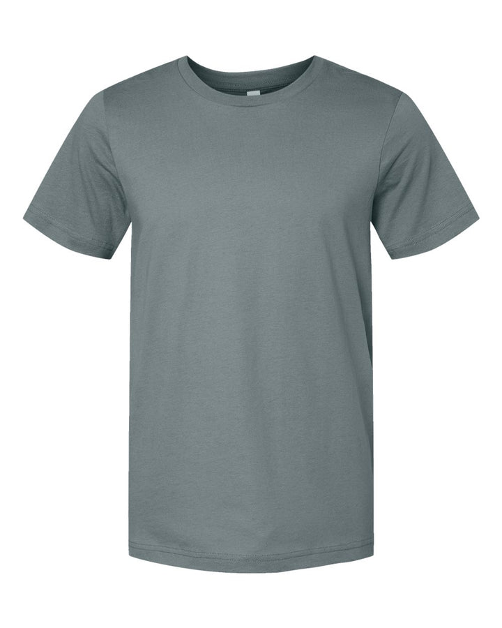 Front View of Blue Storm Jersey Tee - 3001