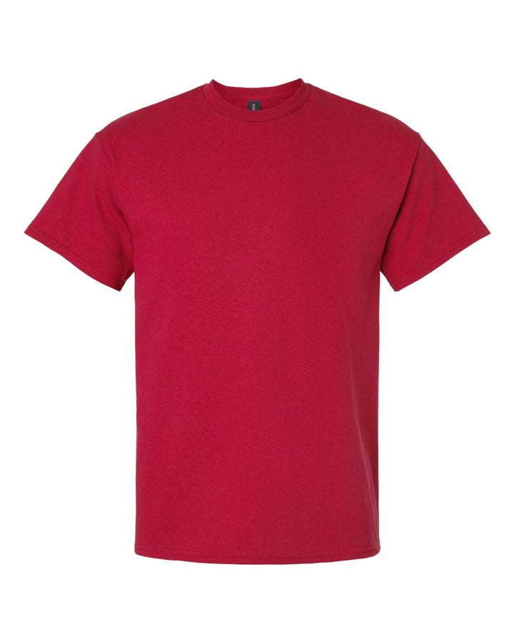 Front View of Cherry Red Ultra Cotton® T-Shirt - 2000