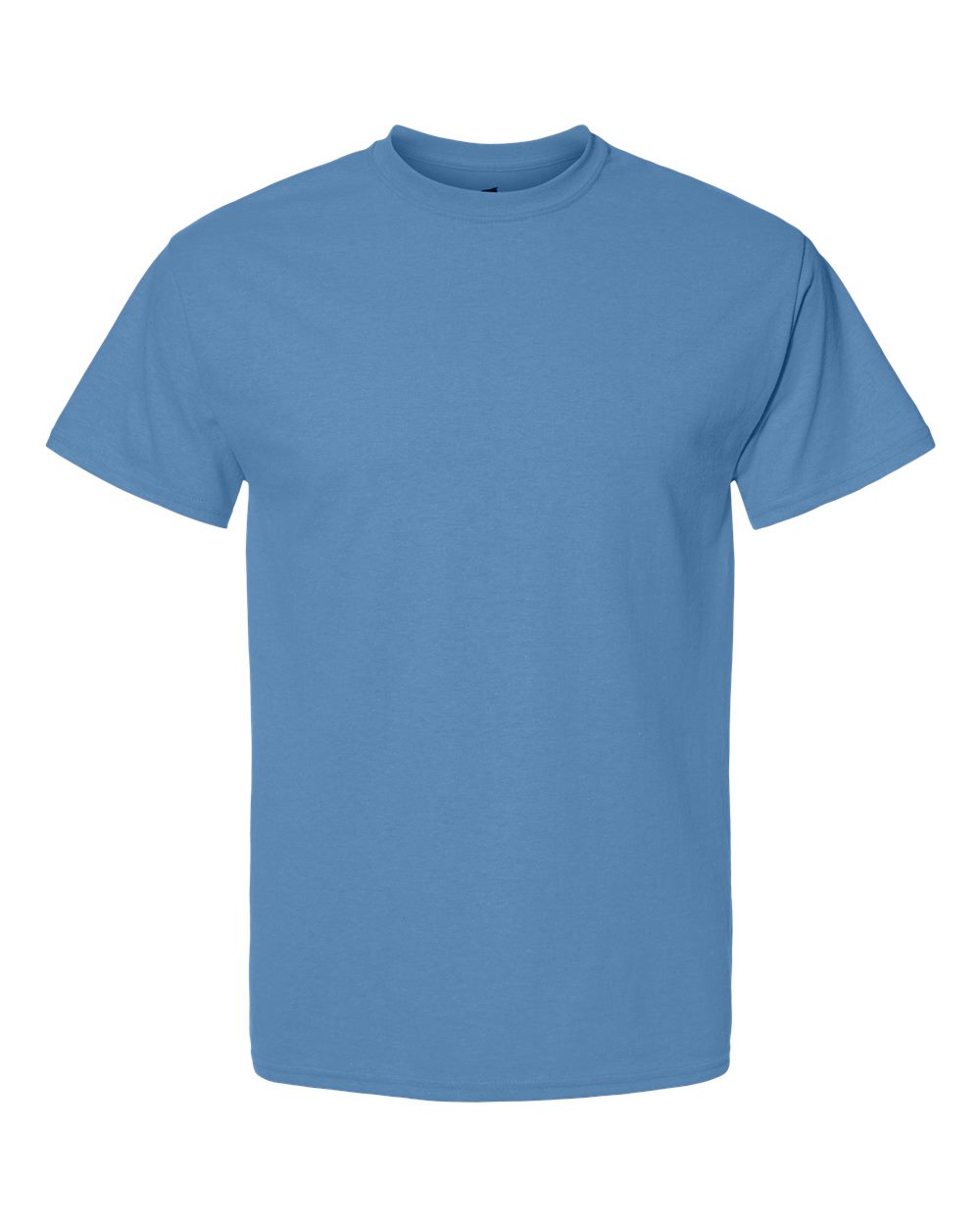 Front View of Denim Blue Essential-T T-Shirt - 5280