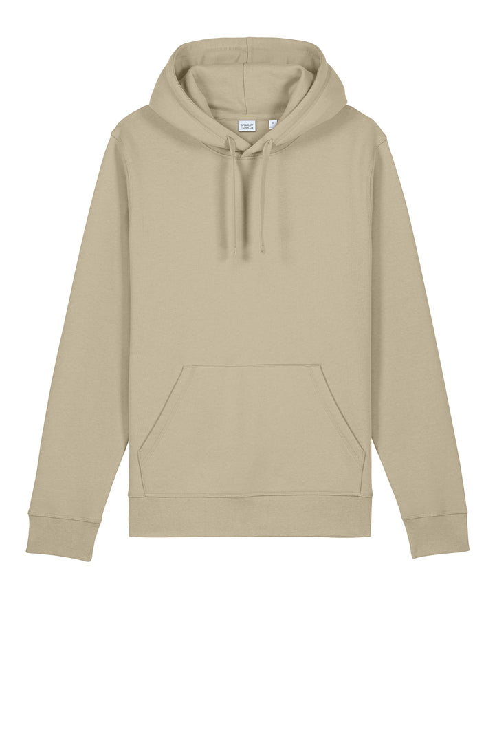 Front View of DesertDust Stanley/Stella Unisex Drummer 2.0 Hooded Sweatshirt SXU009