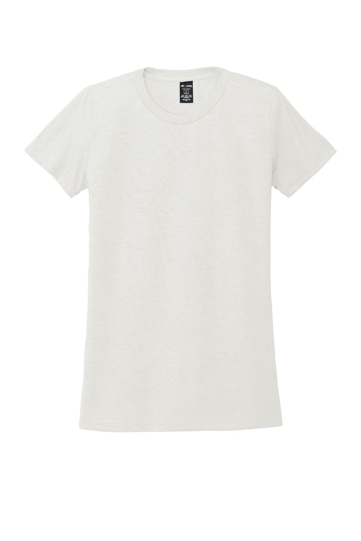 Front View of Fairly White Allmade Women's Tri-Blend Tee AL2008