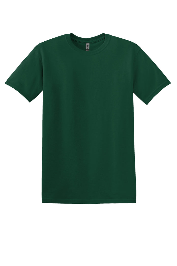 Front View of Forest Gildan - Heavy Cotton 100% Cotton T-Shirt. 5000