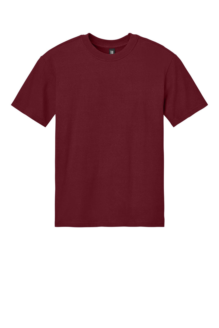 Front View of Garnet Gildan Hammer Maxweight Tee 75000