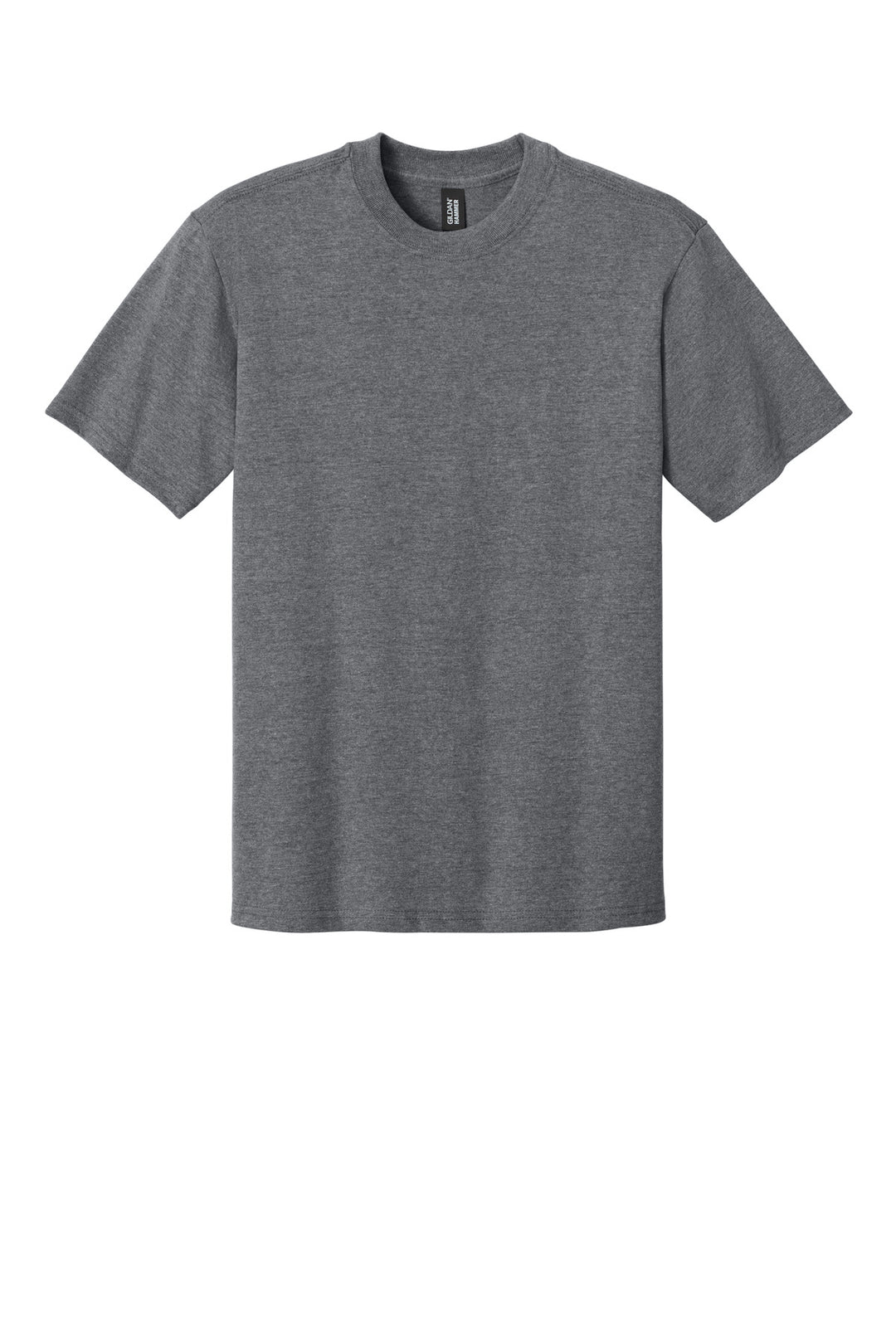 Front View of GphHeather Gildan Hammer Maxweight Tee 75000