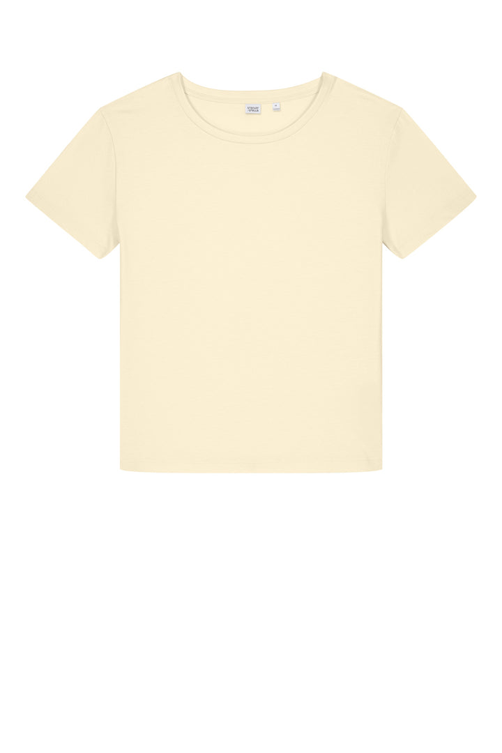 Front View of NaturalRaw Stanley/Stella Women's Stella Serena Scoop Neck Tee SXW008