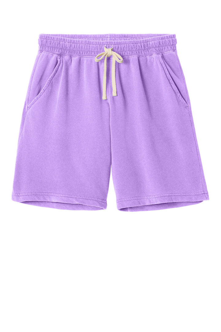 Front View of NeonVio Comfort Colors Lightweight Sweatshort 1468
