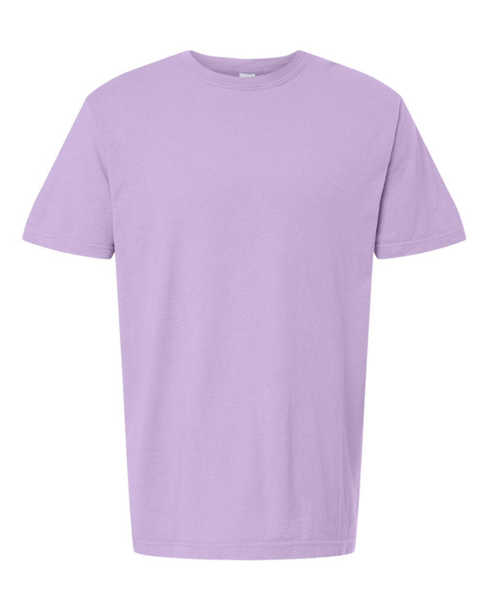 Front View of Orchid Vintage Garment-Dyed T-Shirt - 6500M