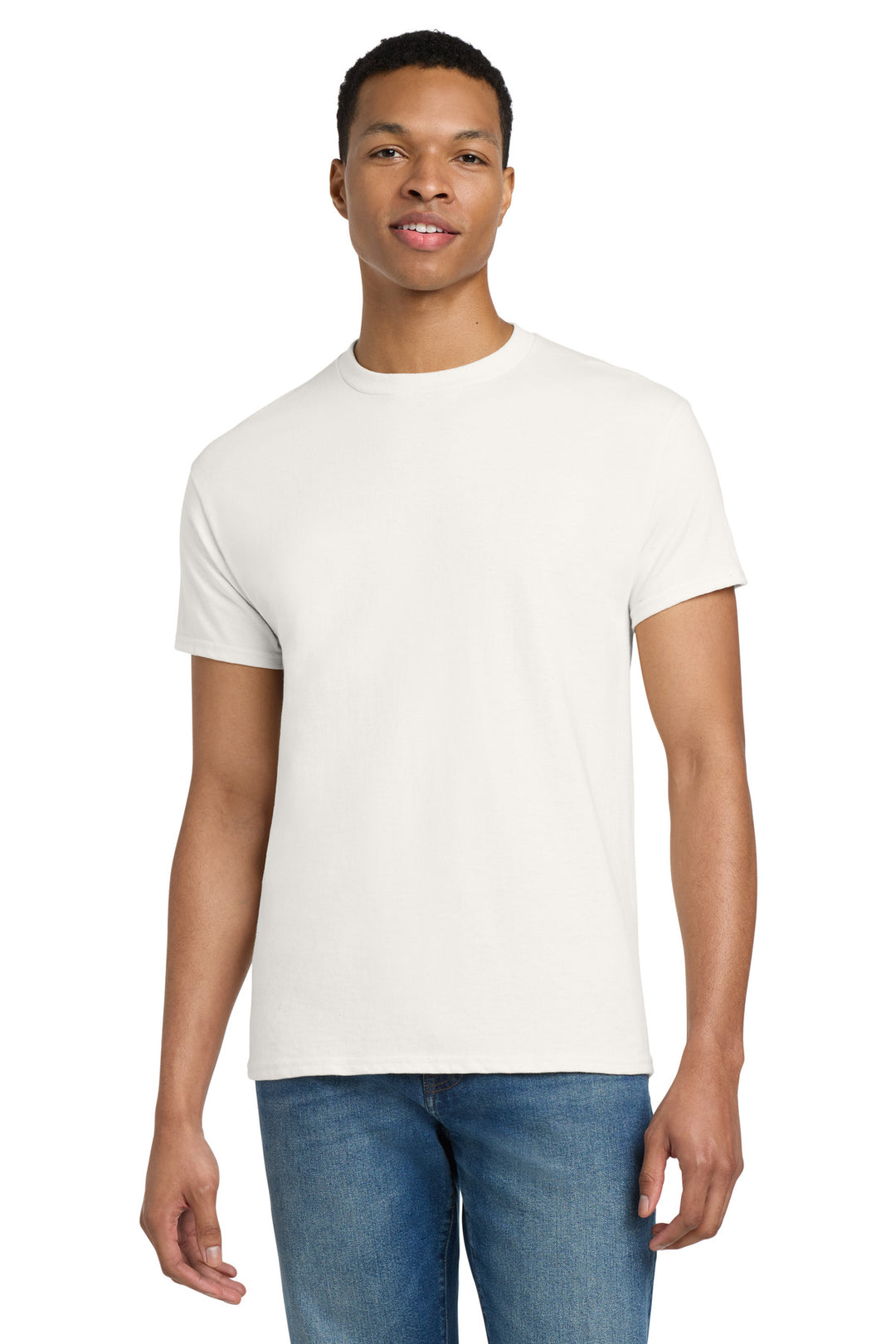 Front View of PFD Gildan - Ultra Cotton 100% US Cotton T-Shirt. 2000