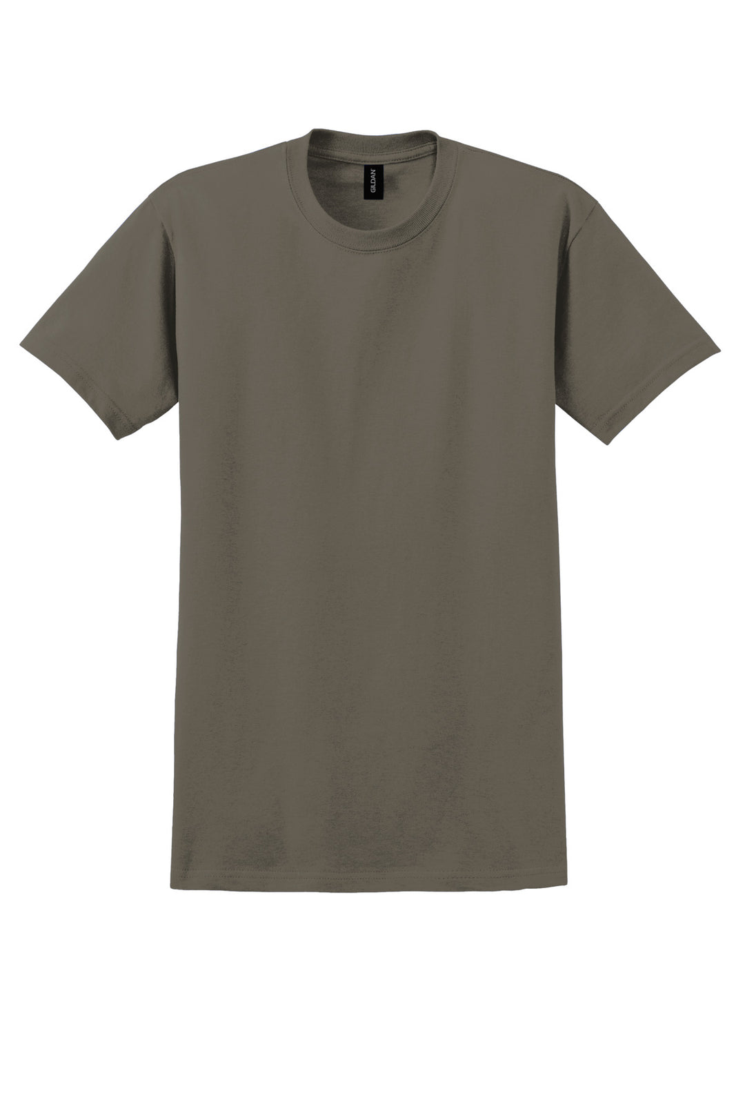Front View of Prairie Dust Gildan - Ultra Cotton 100% US Cotton T-Shirt. 2000