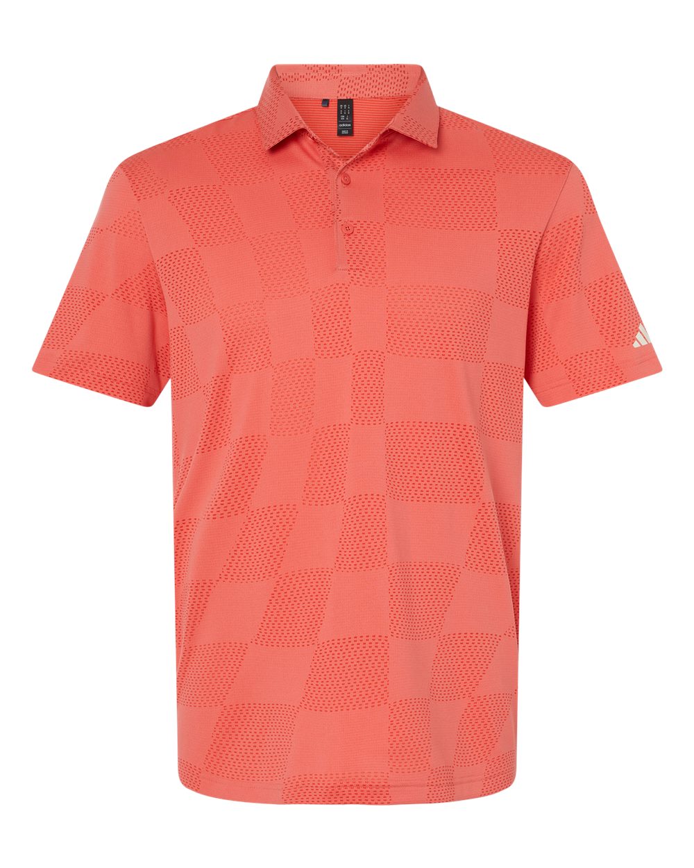 Front View of Preloved Scarlet Ultimate365 Textured Polo - A2004