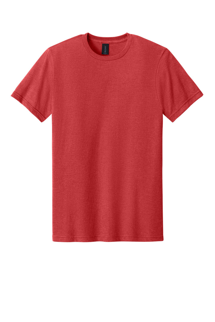 Front View of RedMist Gildan Softstyle CVC Tee 64000CVC
