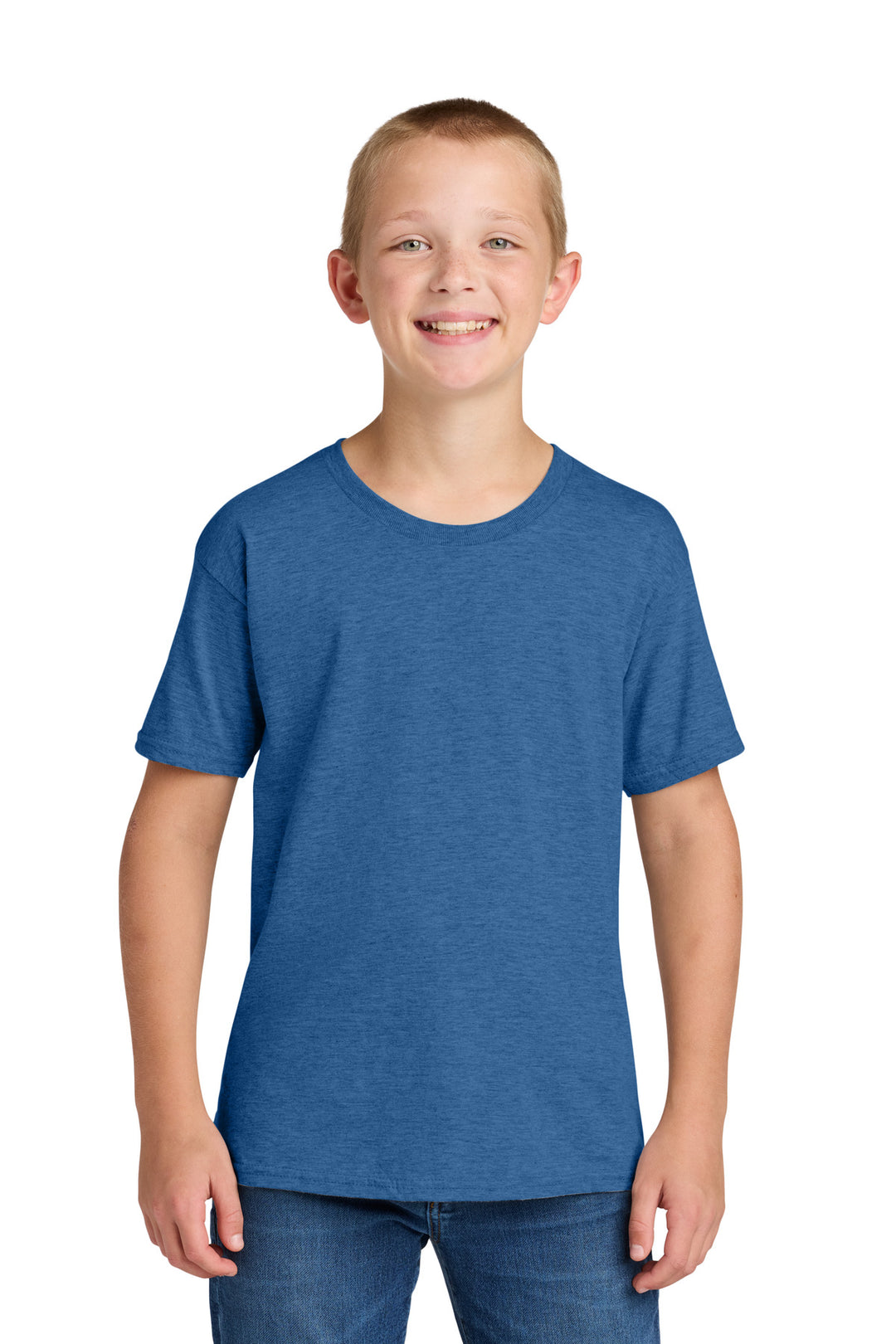 Front View of RetHtRoyal Jerzees Classics Youth Cotton T-Shirt 363Y