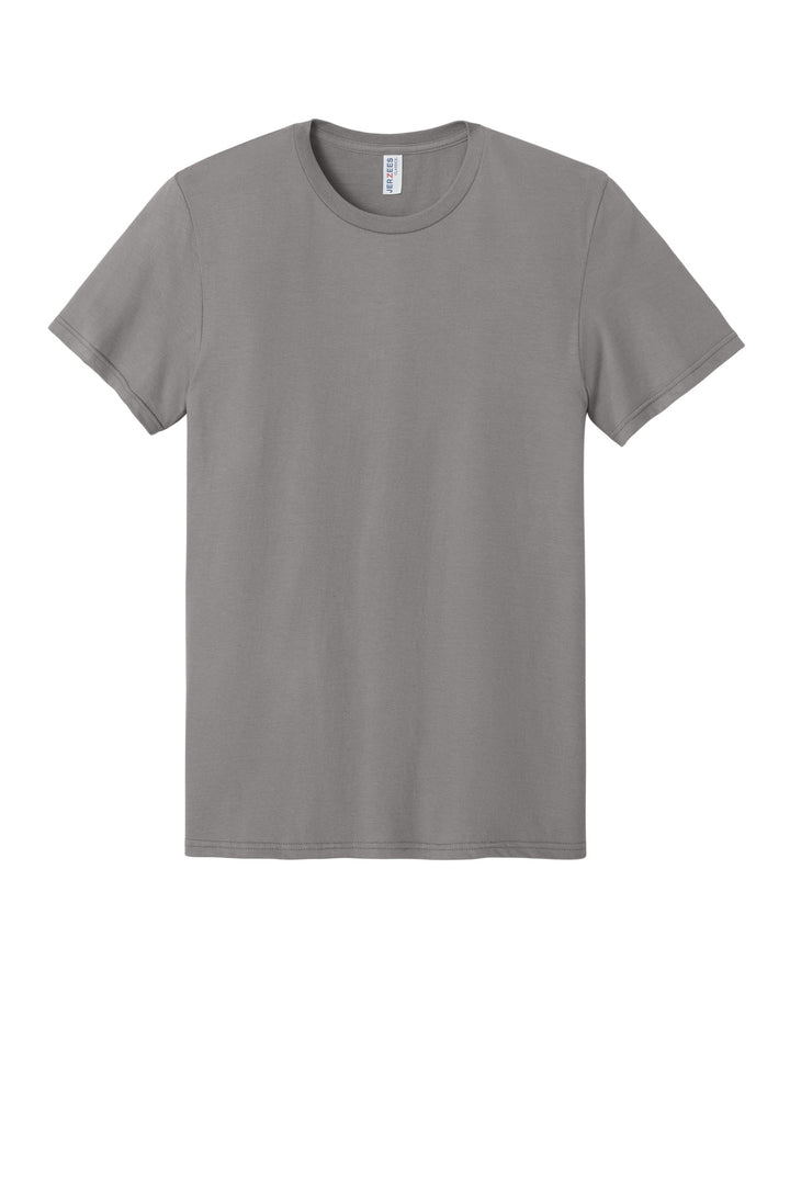 Front View of Rock Jerzees Classics Unisex Cotton T-Shirt 363M