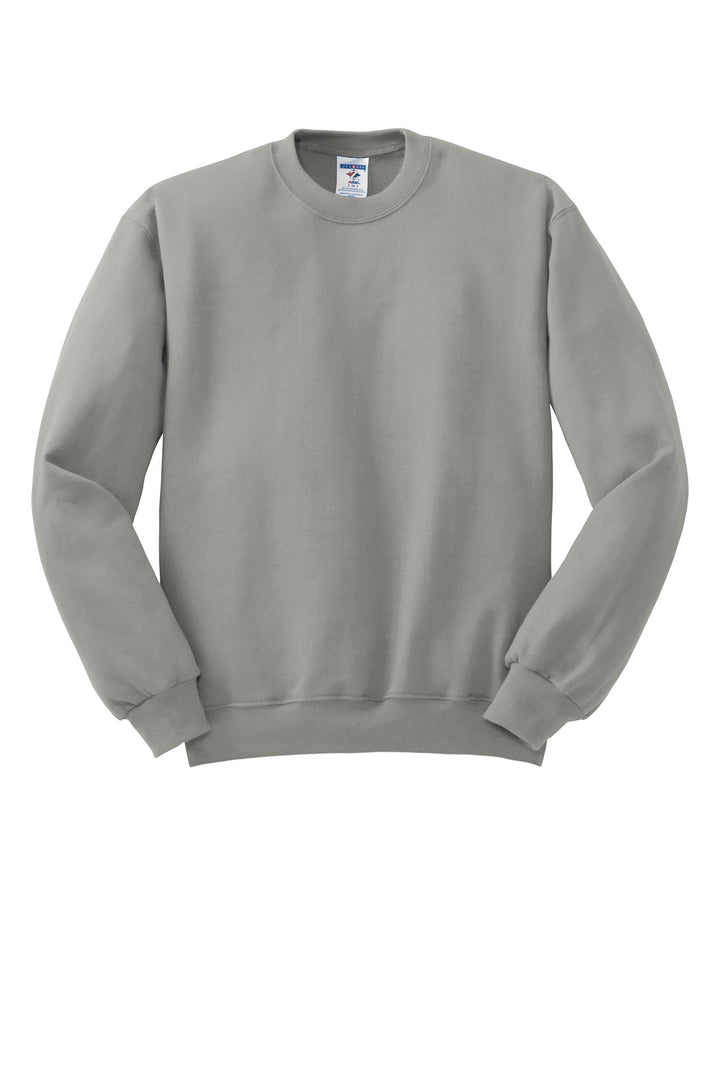 Front View of Rock Jerzees - NuBlend Crewneck Sweatshirt. 562M