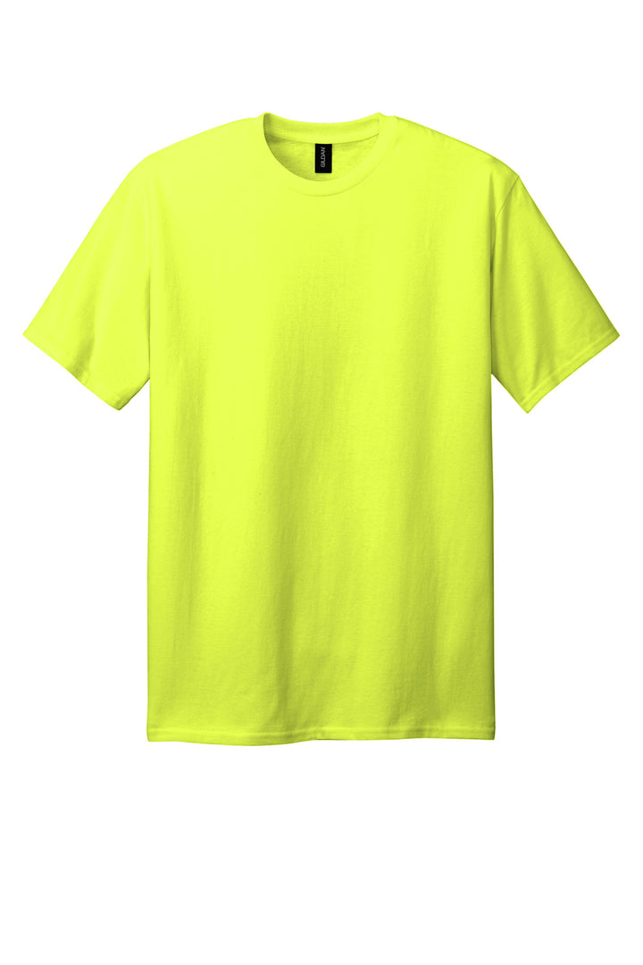 Front View of SftyGrn Gildan Tall 100% US Cotton T-Shirt 2000T
