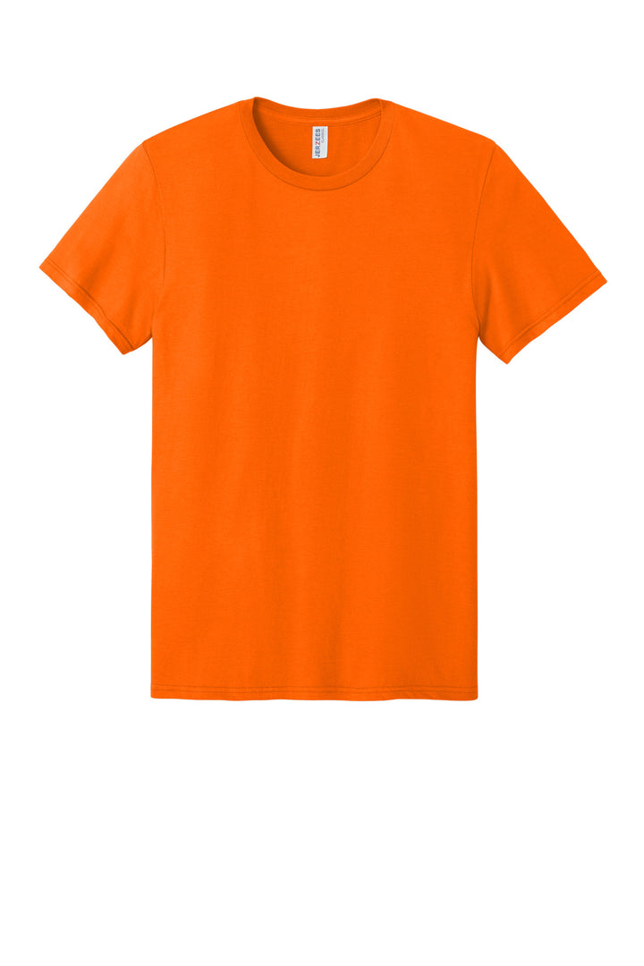 Front View of SftyOrg Jerzees Classics Unisex Cotton T-Shirt 363M