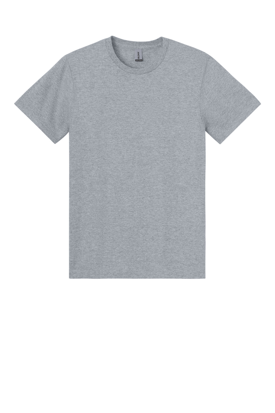 Front View of SportGrey Gildan Light Cotton Tee 3000