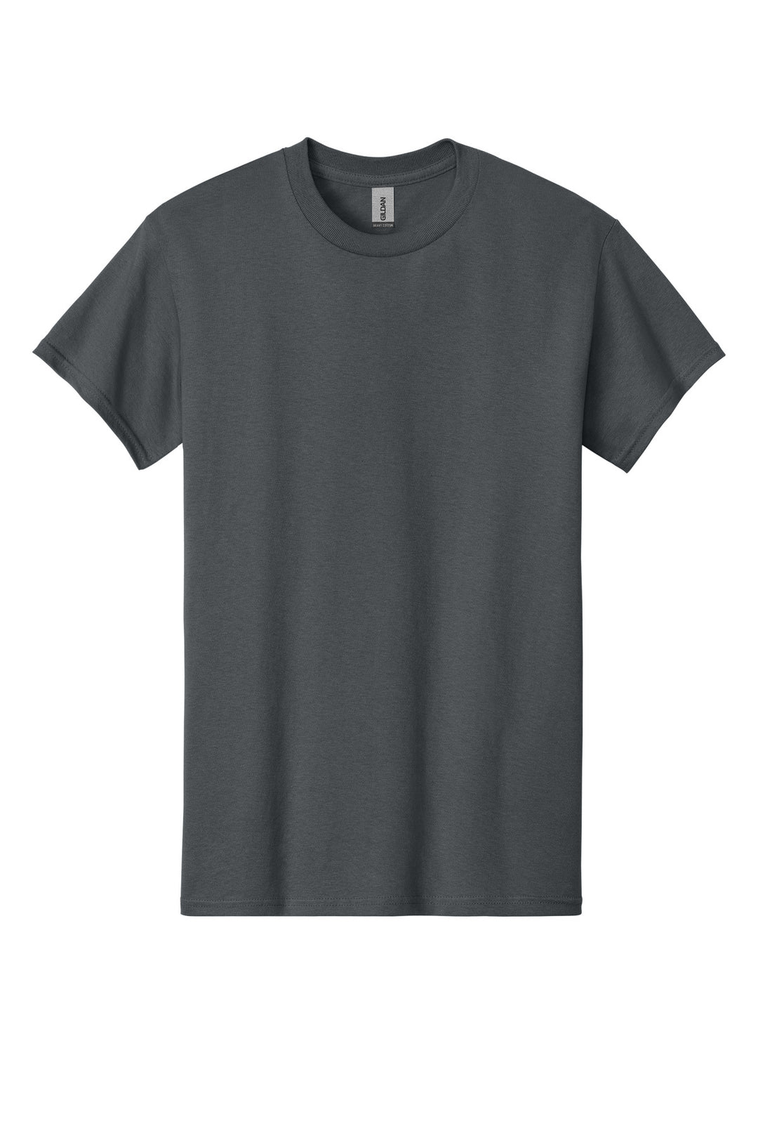 Front View of Tweed Gildan - Heavy Cotton 100% Cotton T-Shirt. 5000