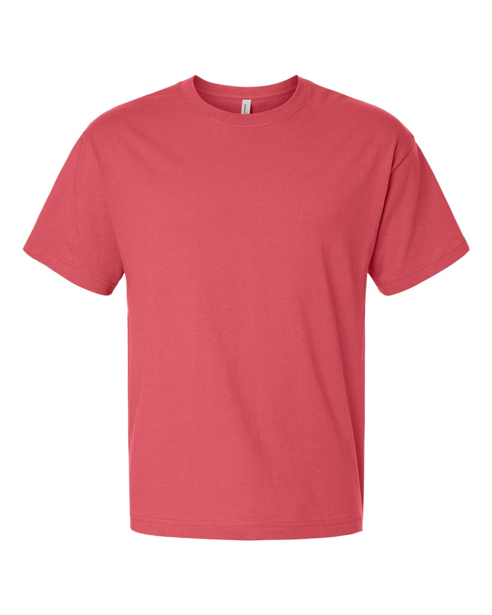 Front View of Vintage Red 6 oz. Heavyweight Tee - 3010