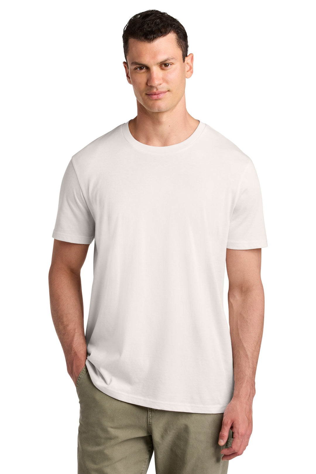 Front View of VtgWhite Stanley/Stella Unisex Crafter Tee SXU007