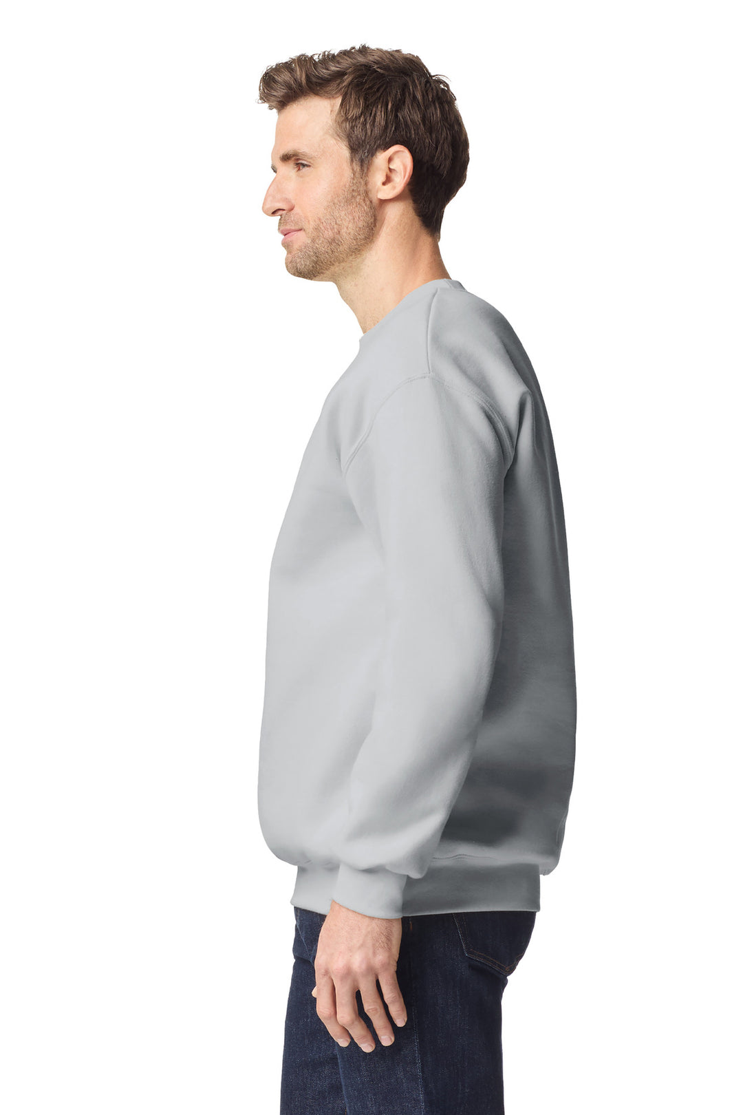 Gravel Gildan Hammer Maxweight Crewneck Sweatshirt 19000