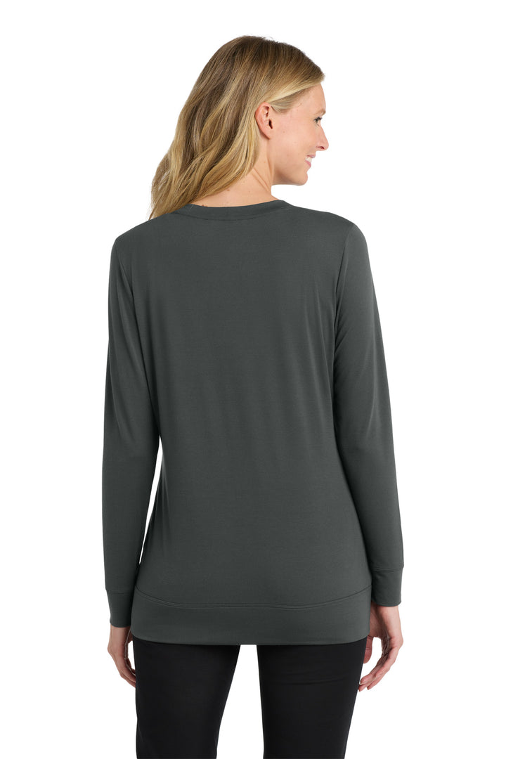 Grey Smoke Port Authority Women's Concept Cardigan. L545