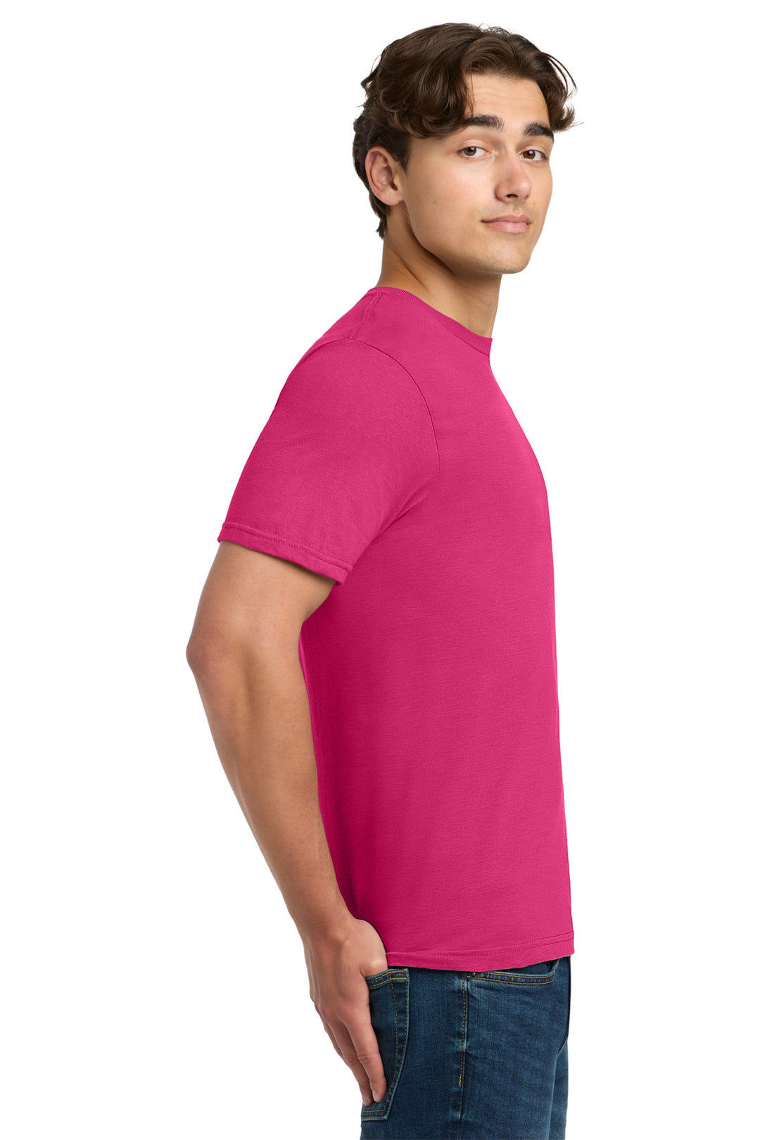 Heliconia Gildan Softstyle T-Shirt. 64000