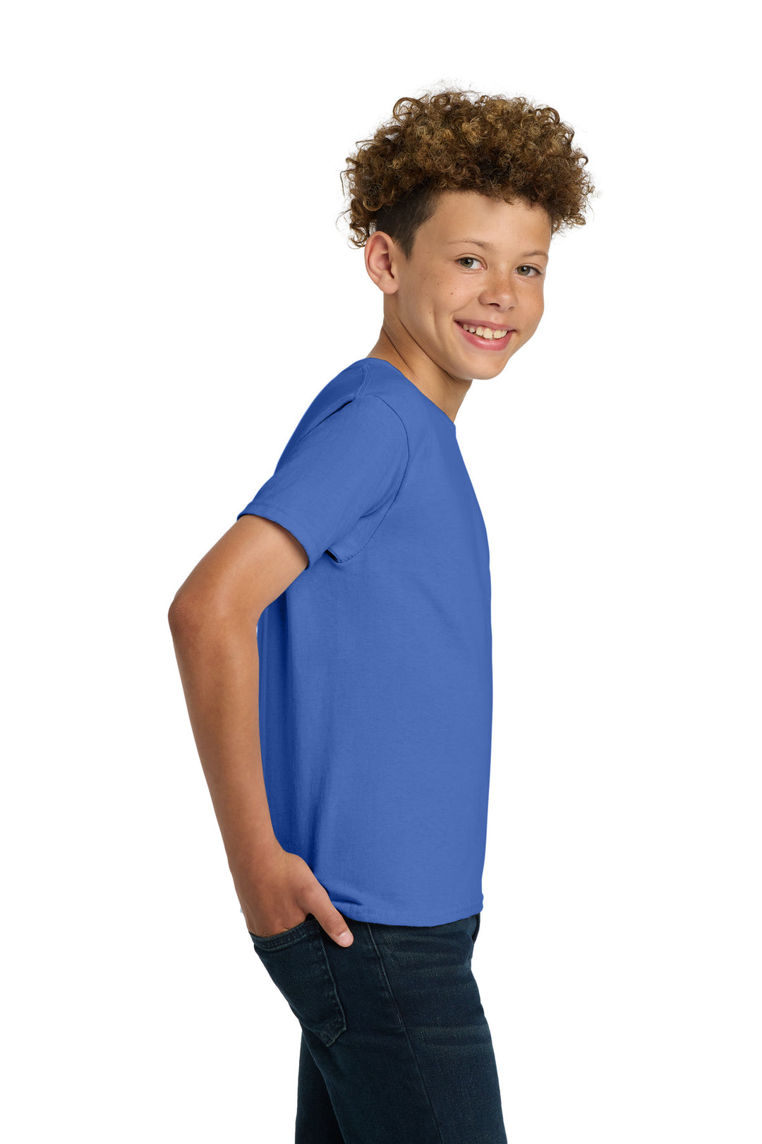 Iris Gildan - Youth Ultra Cotton 100% US Cotton T-Shirt. 2000B