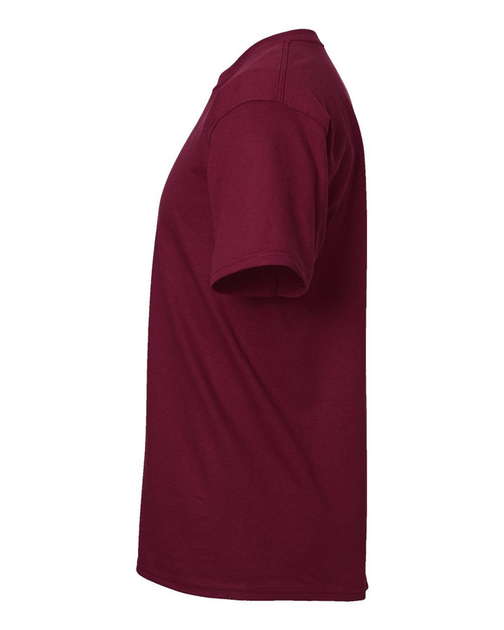 Left View of Athletic Cardinal Essential-T T-Shirt - 5280