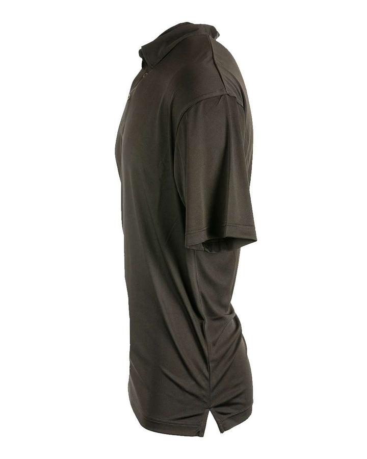 Left View of Black Golf Polo - 0101