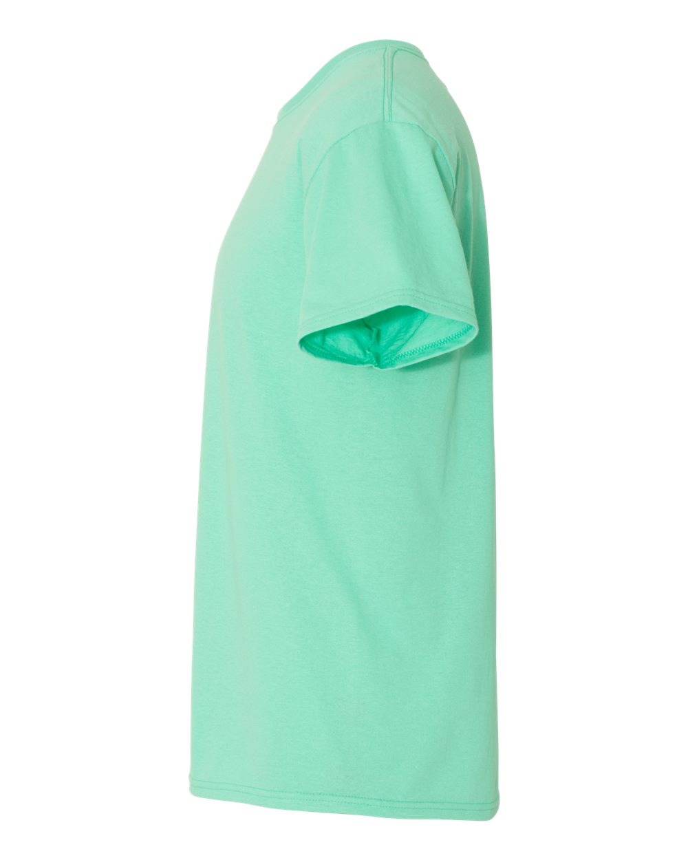 Left View of Cool Mint Dri-Power® 50/50 T-Shirt - 29MR