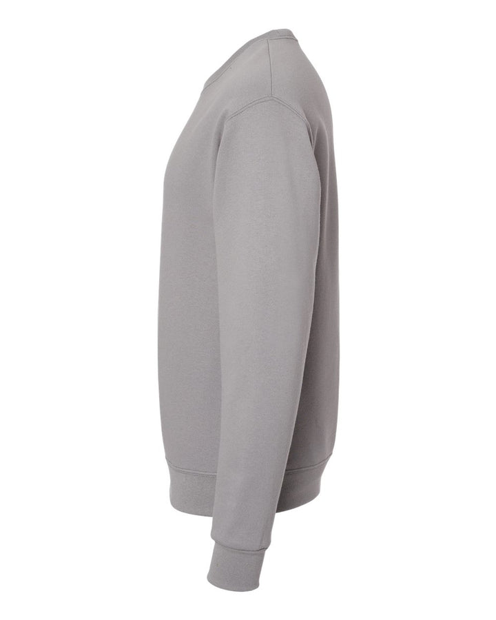 Left View of Rock NuBlend® Crewneck Sweatshirt - 562MR