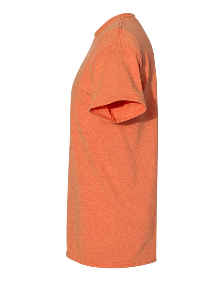 Left View of Sunset Heavy Cotton™ T-Shirt - 5000