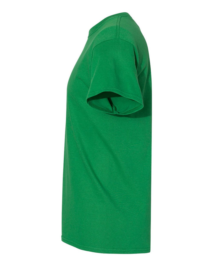 Left View of Turf Green Heavy Cotton™ T-Shirt - 5000