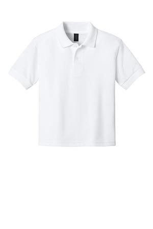 LightBlue Gildan Youth DryBlend 6-Ounce Jersey Knit Sport Shirt. 8800B